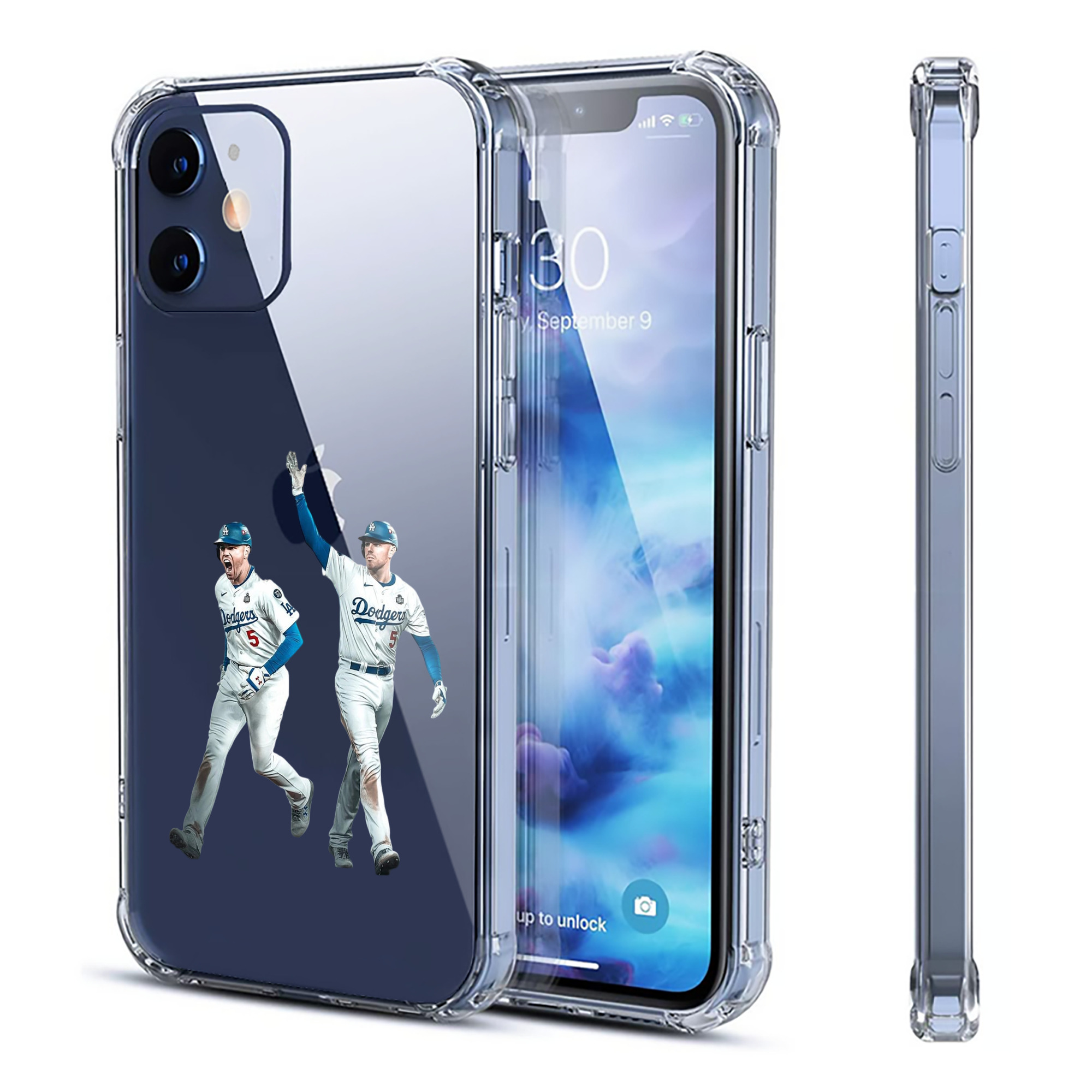  Clear IPhone 12 Case – Soft TPU With UV Print – Enhanced Drop Protection, Precise Fit, Anti-Fingerprint, Customizable Design, Scratch-Resistant, Yellow-Resistant